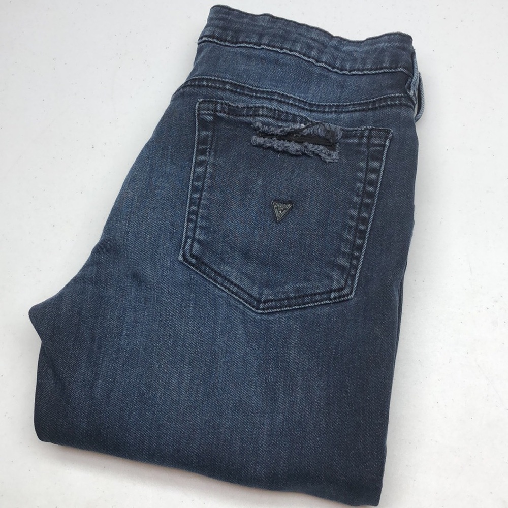GUESS KIDS TACTICAL STYLE SLIM JEANS (BOYS)14x28 ⭐️
